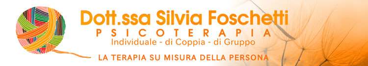 Dr.ssa Silvia Foschetti - Psicologa Psicoterapeuta Firenze